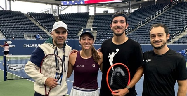 Luisa Stefani e Marcelo Melo são campeões nas duplas em torneios