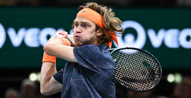 Andrey Rublev faz uma confissão honesta após a derrota no Masters de Paris  de 2023: Não quero jogar contra Novak Djokovic na próxima vez